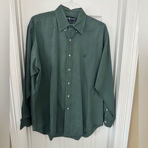 Ralph Lauren Dark Green Button Down Shirt